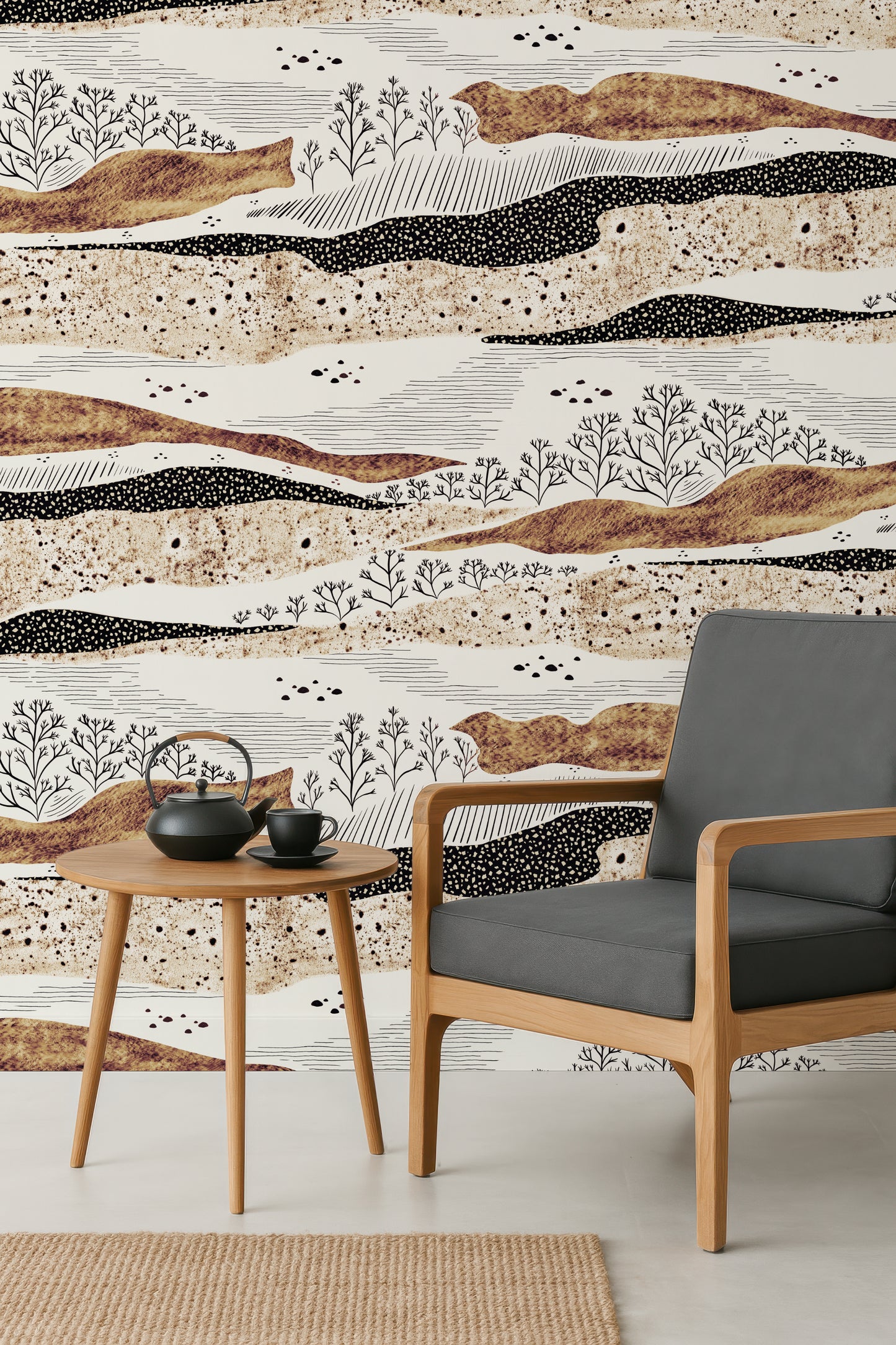 Calm Desert Peel and Stick Wallpaper
