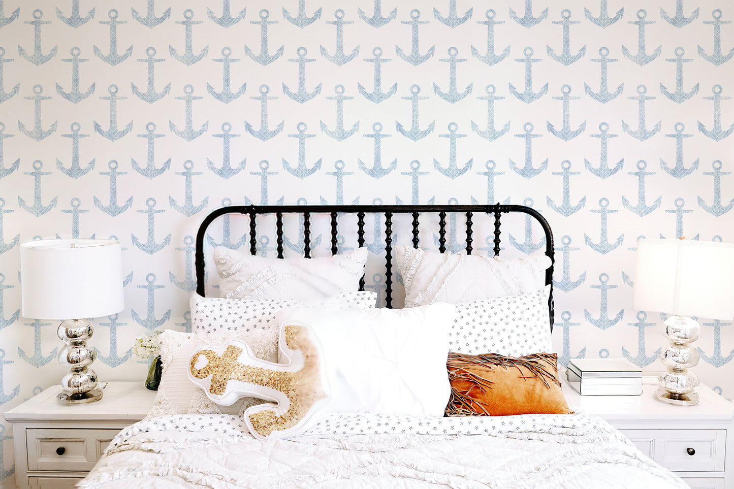 Chevron Anchor Wallpaper
