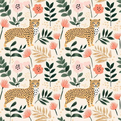 Cheeky Cheetah Wallpaper.