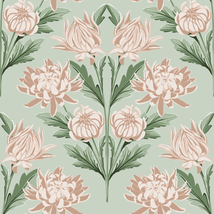 Chrysanthemum Garden Wallpaper