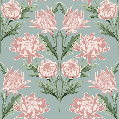 Chrysanthemum Garden Wallpaper