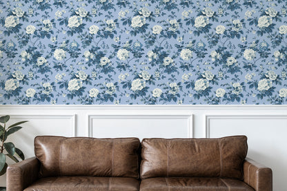 Classic Toile Garden Peel and Stick Wallpaper