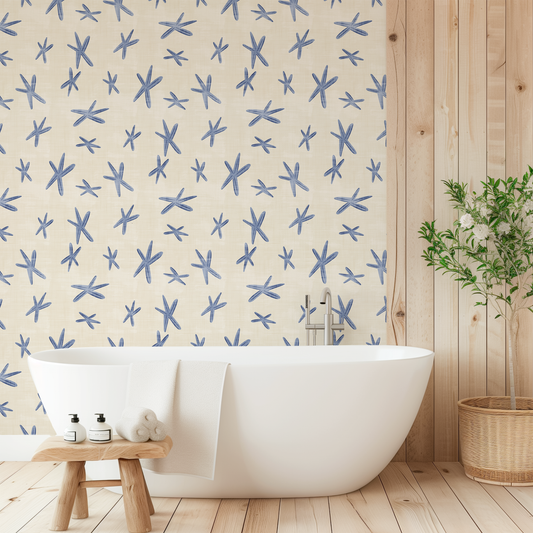 Coastal Starfish Wallpaper