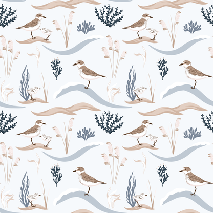 Coastal Sandpipers Wallpaper