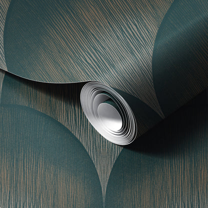 Textured Art Deco Wallpaper