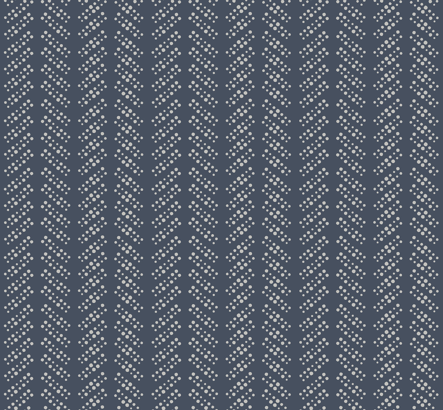 Bubble Dot Herringbone Slate peel and stick wallpaper pattern detail