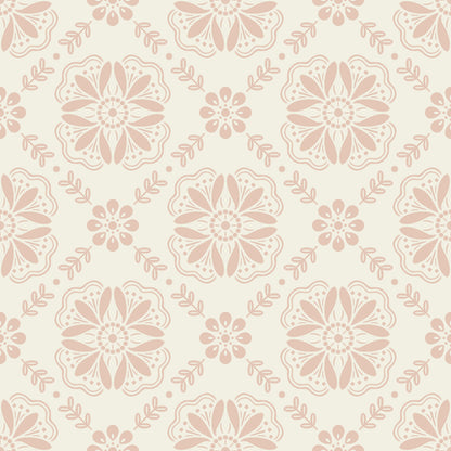 Emma Floral Tile Wallpaper