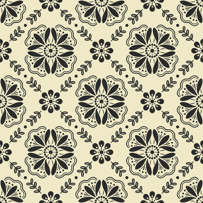 Emma Floral Tile Wallpaper