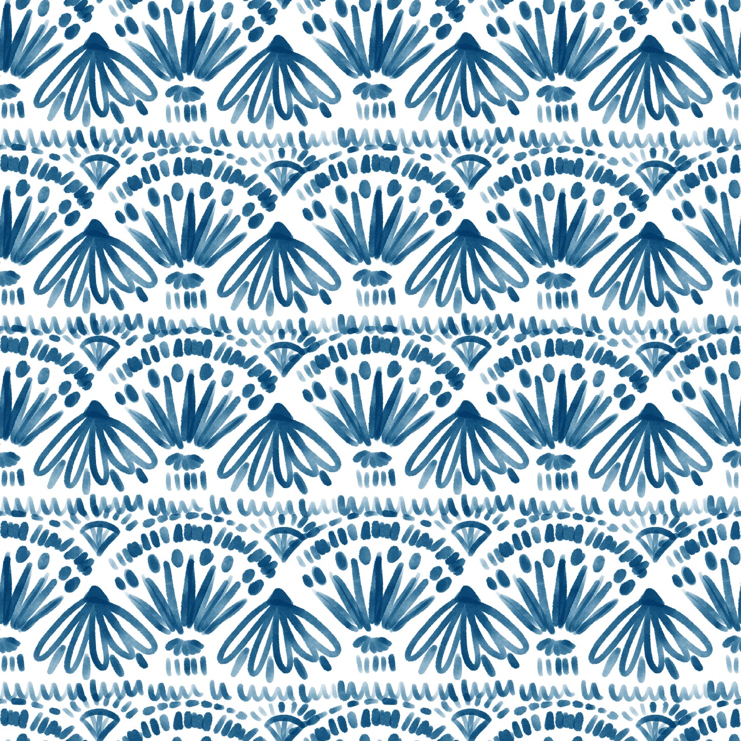 Blue Ink Wallpaper