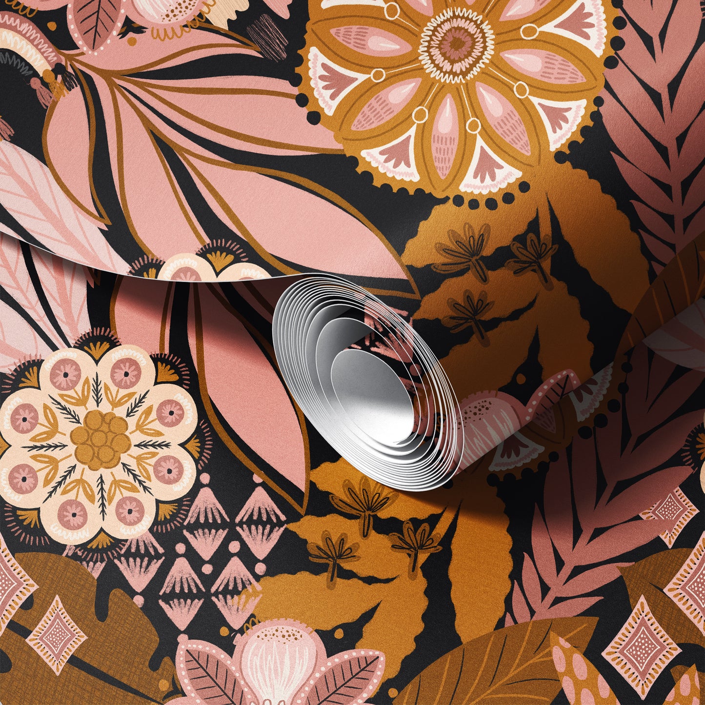 Vintage Boho Wallpaper