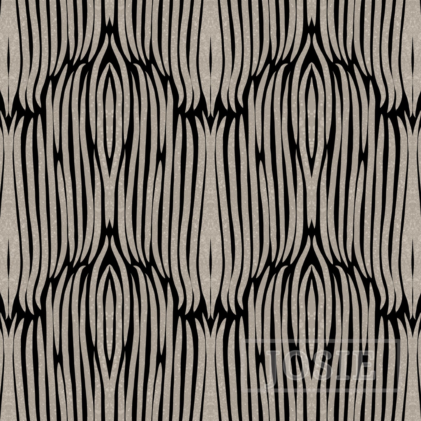 Feather Grunge Grey peel and stick wallpaper pattern swatch