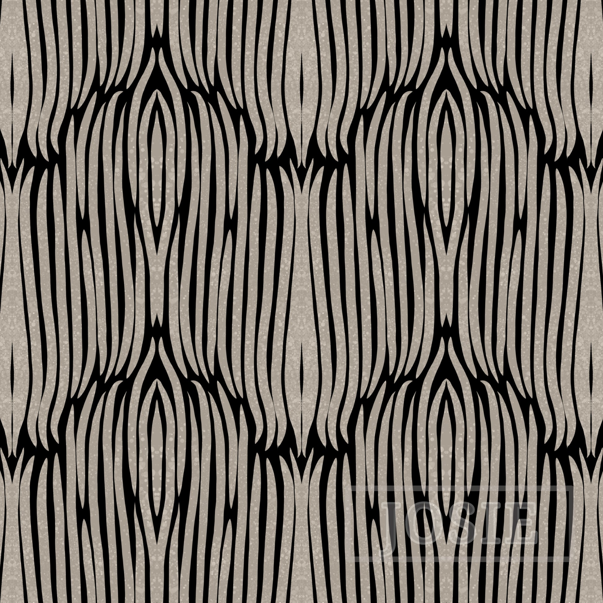 Feather Grunge Grey peel and stick wallpaper pattern swatch