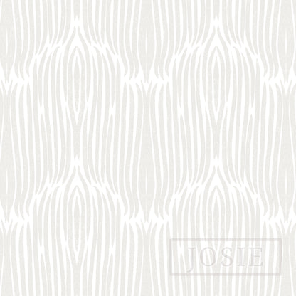 Feather Grunge White peel and stick wallpaper pattern swatch