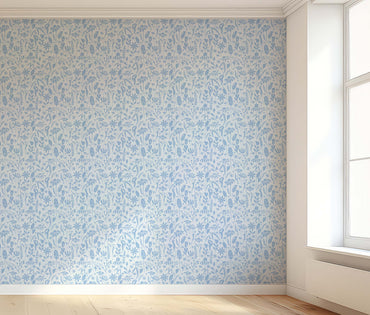 Field of Flowers Peel and Stick Wallpaper - Floral, Flowers, Leaves