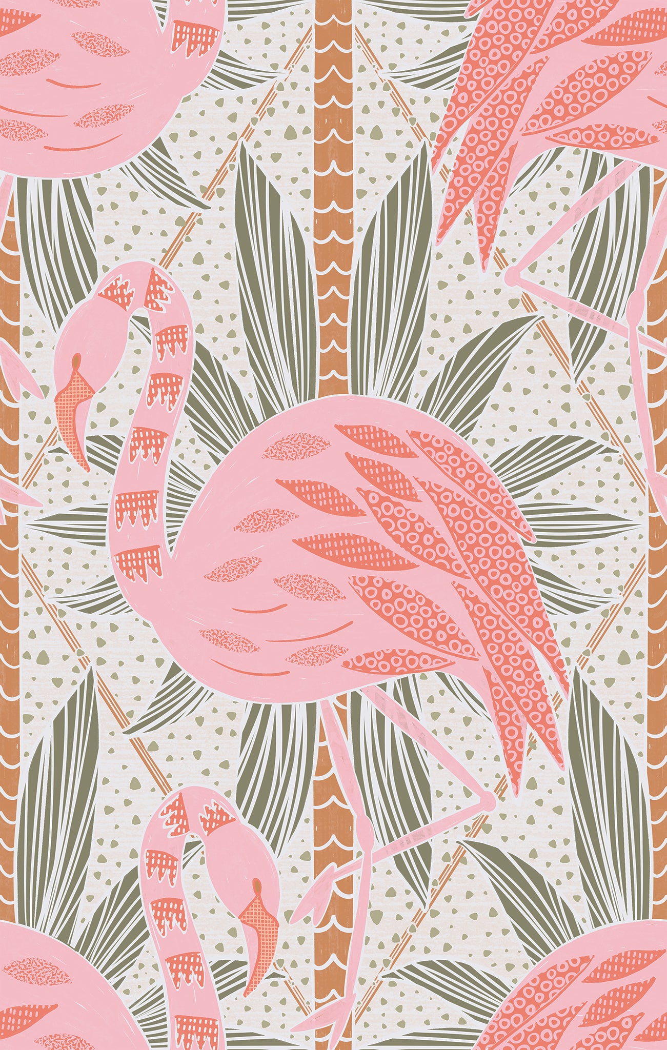 Flamingo Fancy Wallpaper