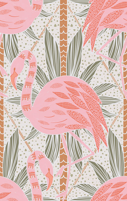 Flamingo Fancy Wallpaper