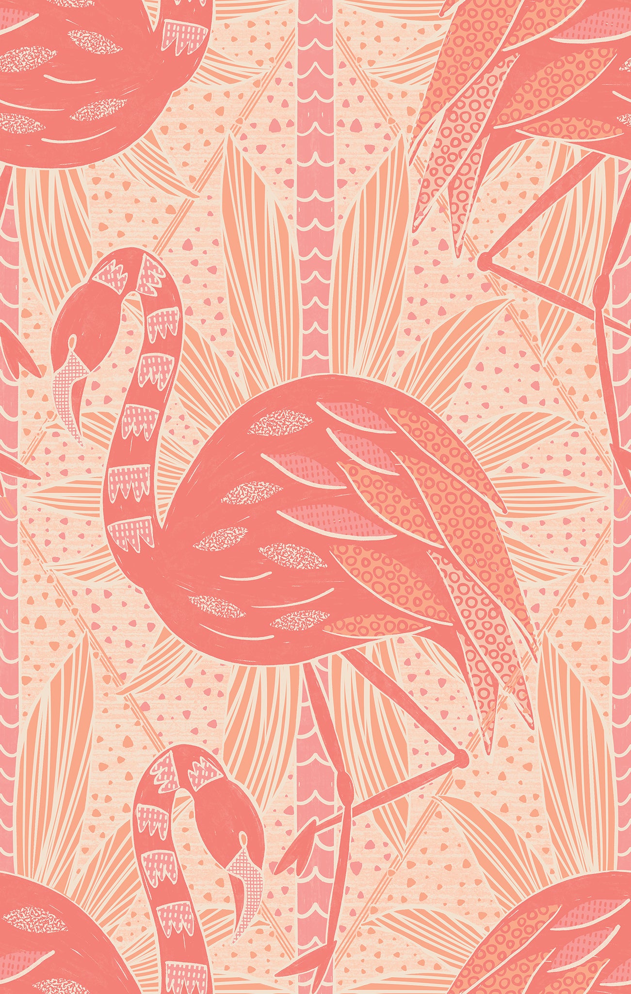 Flamingo Fancy Wallpaper