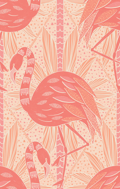 Flamingo Fancy Wallpaper