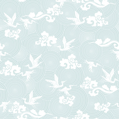 Flying Cranes Wallpaper