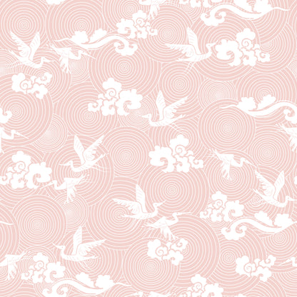 Flying Cranes Wallpaper