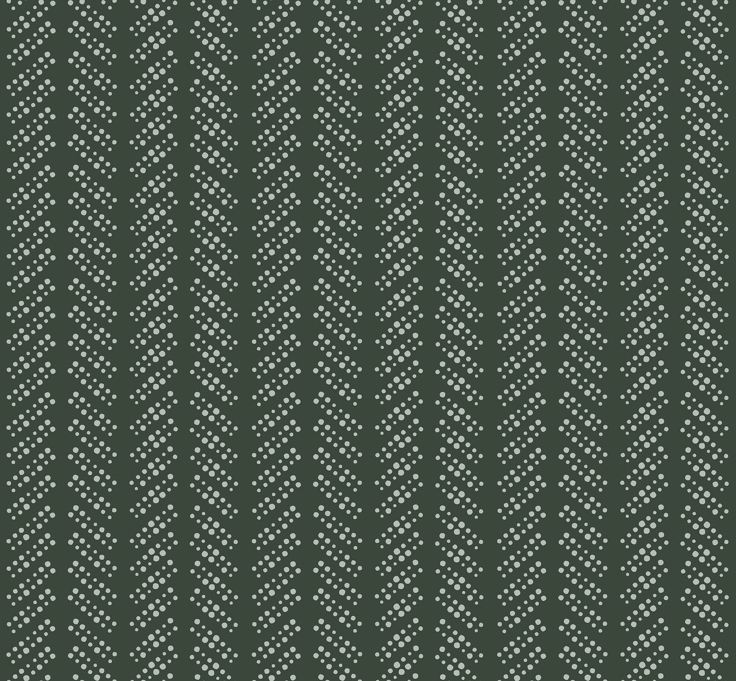 Bubble Dot Herringbone Wallpaper