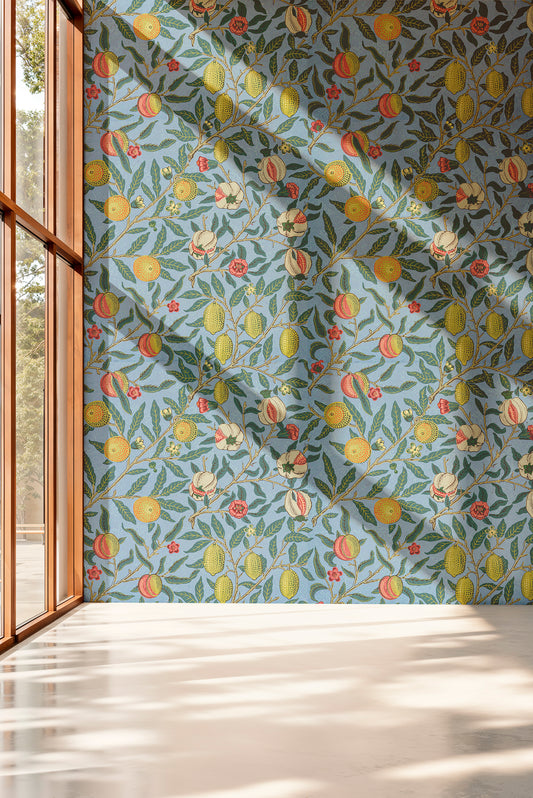 Four Fruits by William Morris Wallpaper