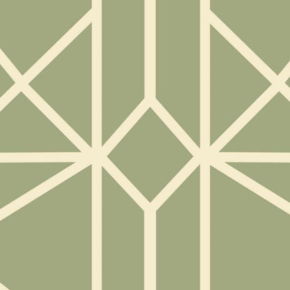 Garden Trellis Peel and Stick Wallpaper - Trellis, Geometric, Botanical