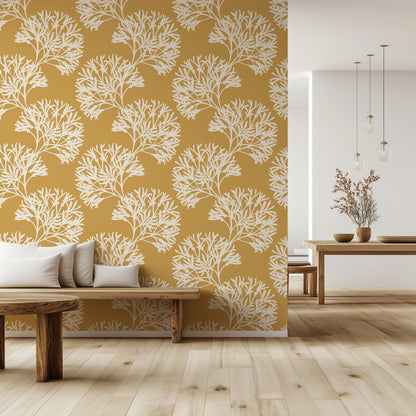 Gentle Swing peel and stick wallpaper room mockup
