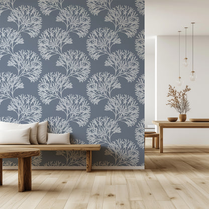 Gentle Swing peel and stick wallpaper room mockup