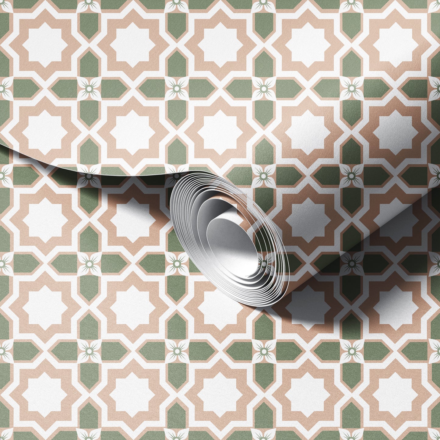 Geometric Ornamental Wallpaper