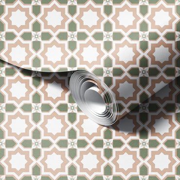 Geometric Ornamental Wallpaper