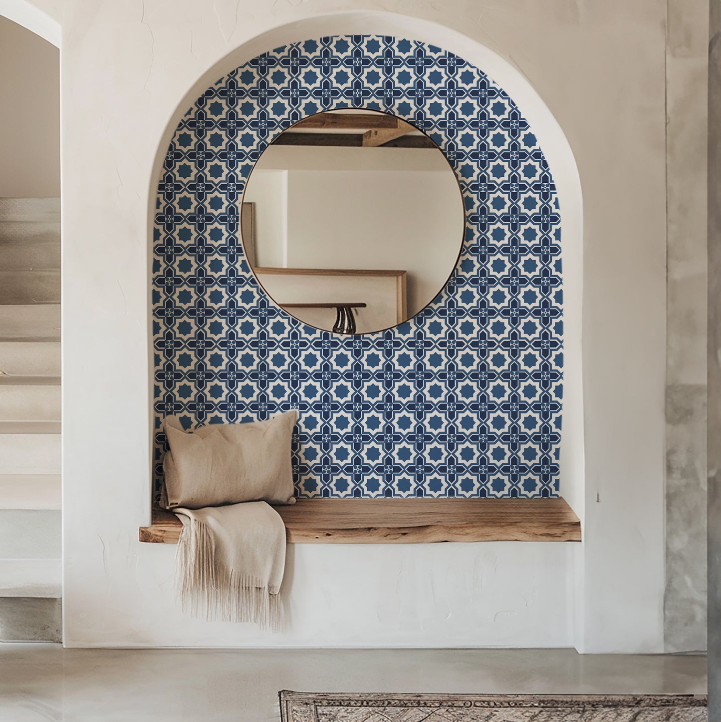 Geometric Ornamental Wallpaper