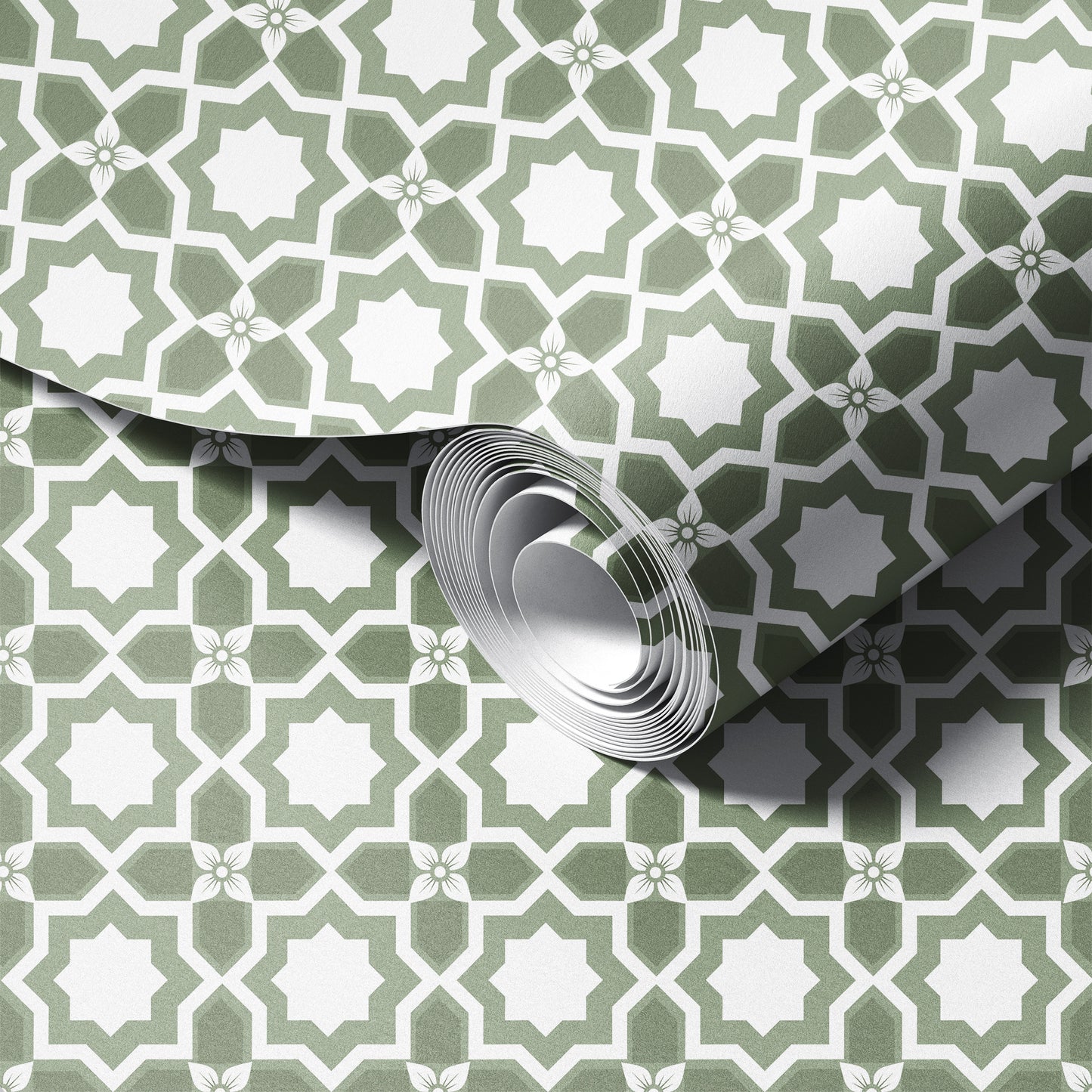 Geometric Ornamental Wallpaper