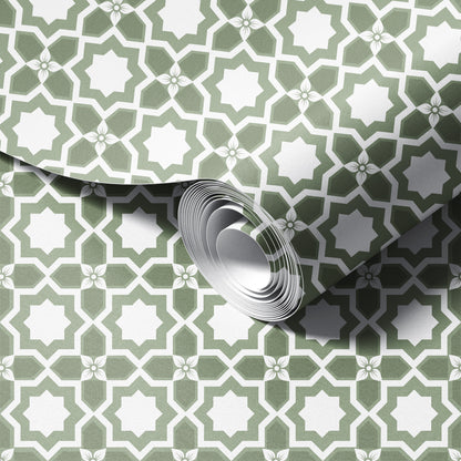 Geometric Ornamental Wallpaper
