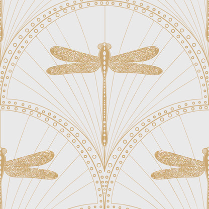 Glam Dragonflies Wallpaper