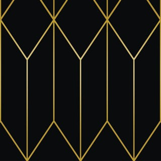 Golden Gems Geometric Wallpaper