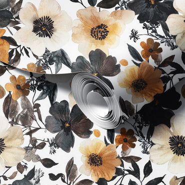 Gothic Floral Wallpaper.