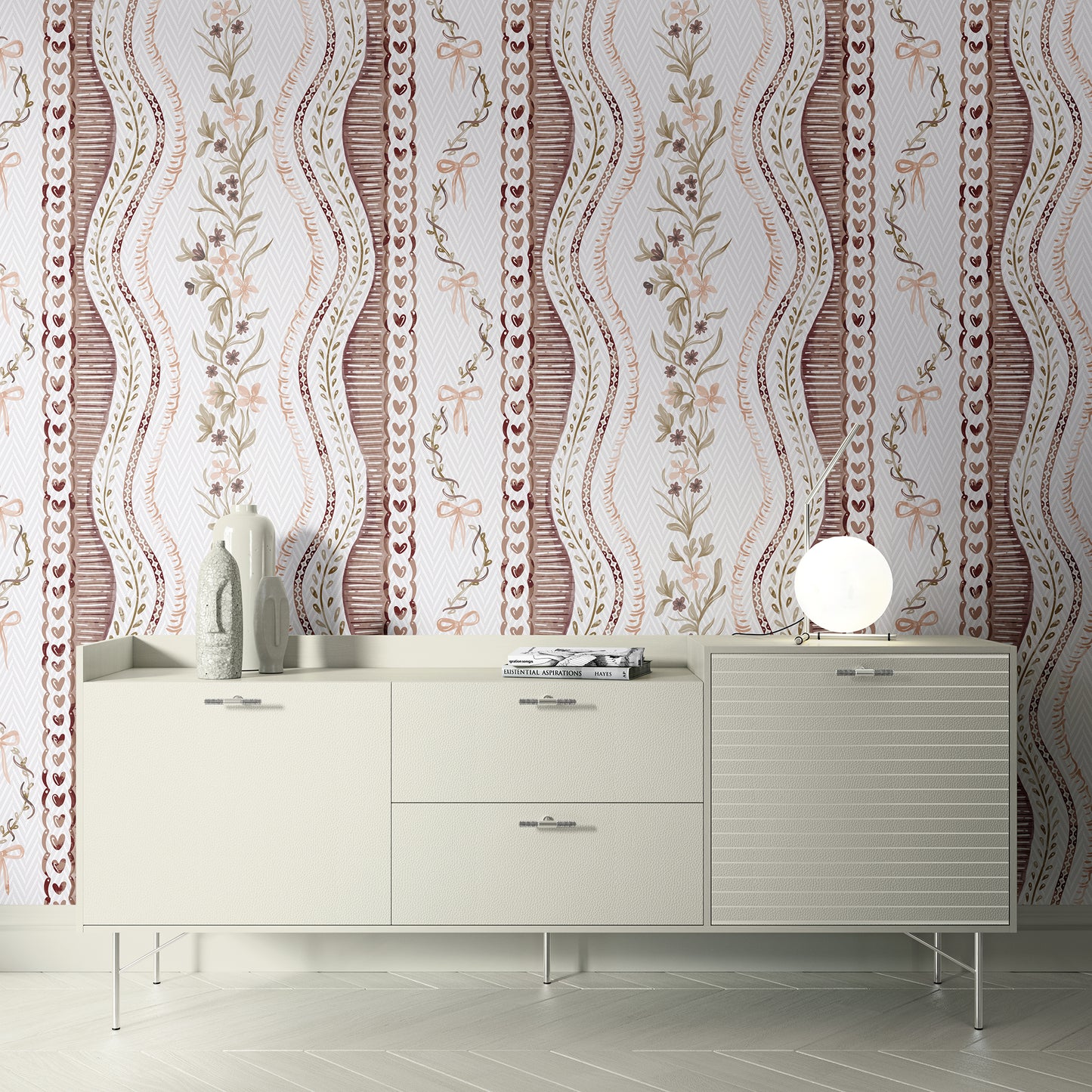 Preppy Grandmillenial Delight Wallpaper