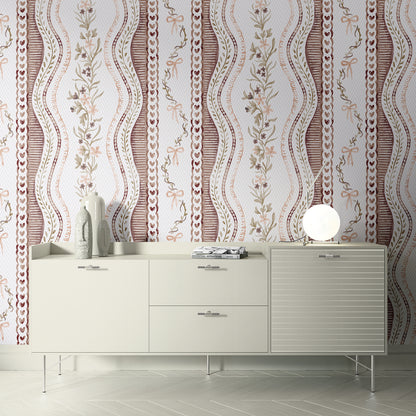 Preppy Grandmillenial Delight Wallpaper