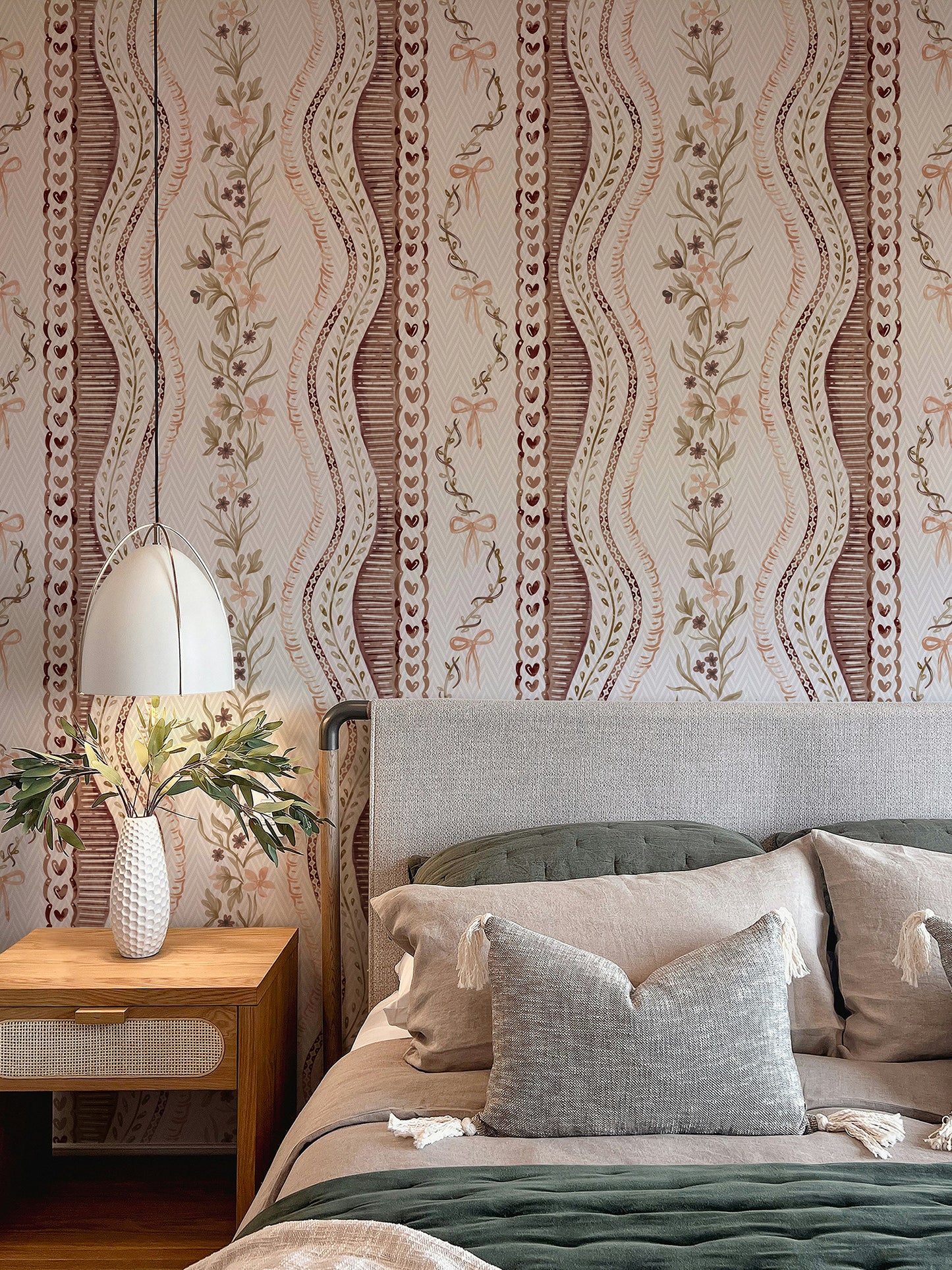 Preppy Grandmillenial Delight Wallpaper