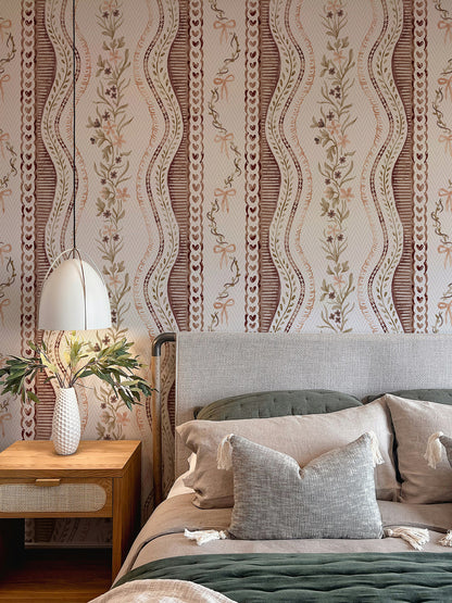Preppy Grandmillenial Delight Wallpaper