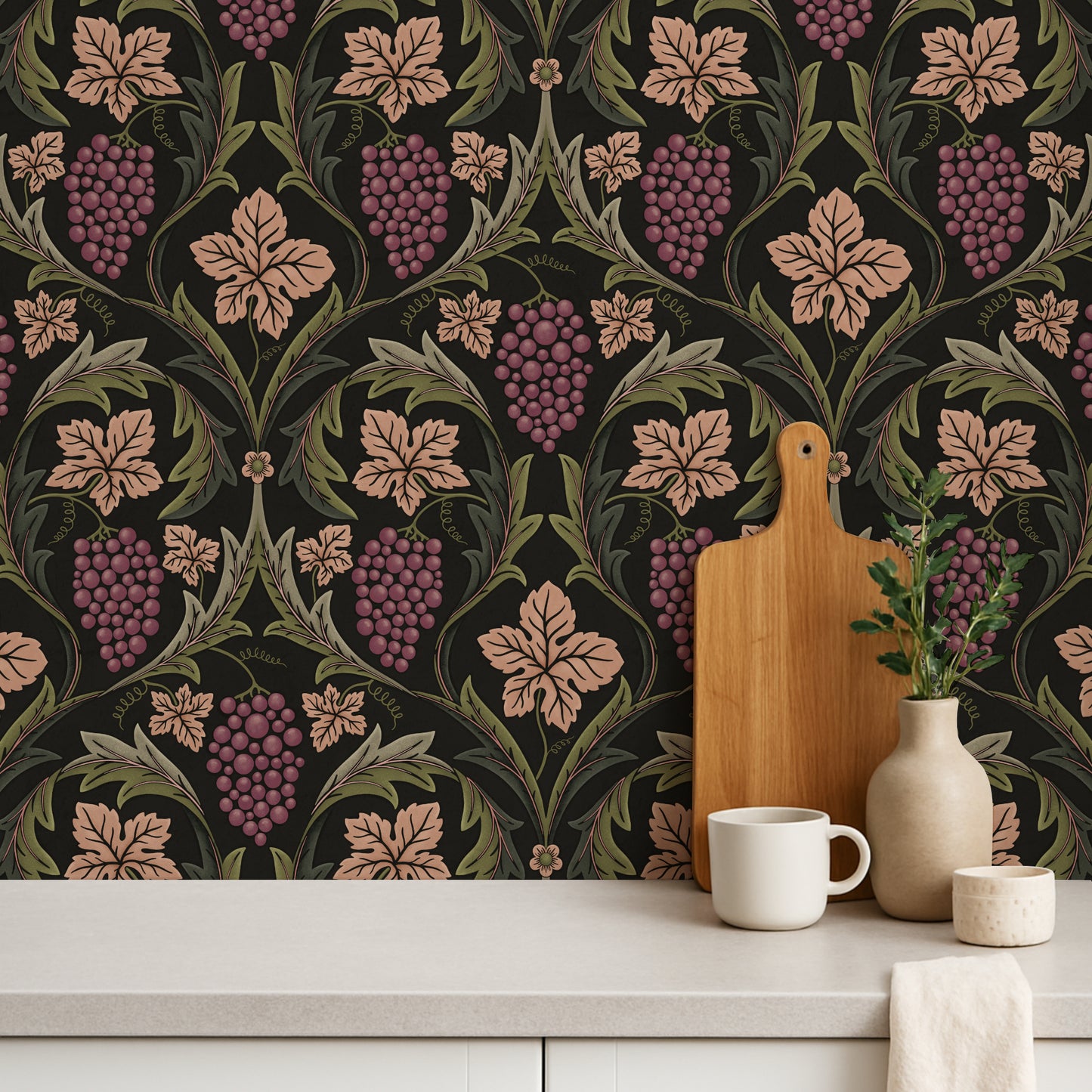 Grapes Wine Wallpaper