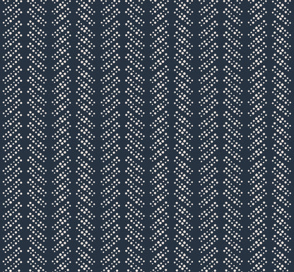 Bubble Dot Herringbone Wallpaper