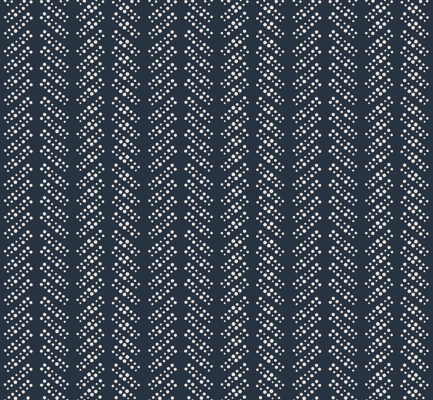 Bubble Dot Herringbone Wallpaper