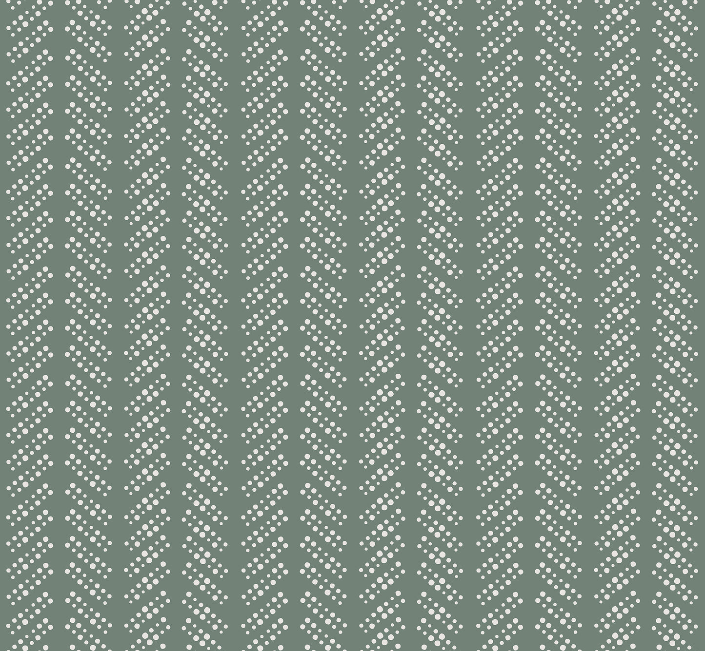 Bubble Dot Herringbone Wallpaper