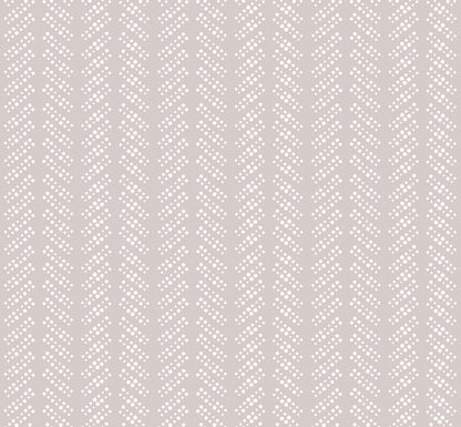 Bubble Dot Herringbone Wallpaper