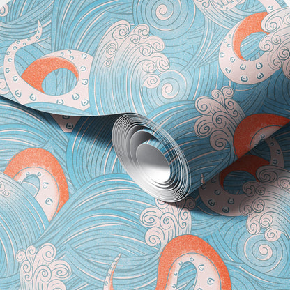 Japanese Waves and More Wallpaper