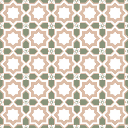 Geometric Ornamental Wallpaper
