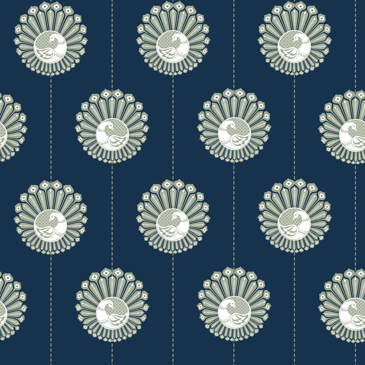 Charming Peacock Wallpaper