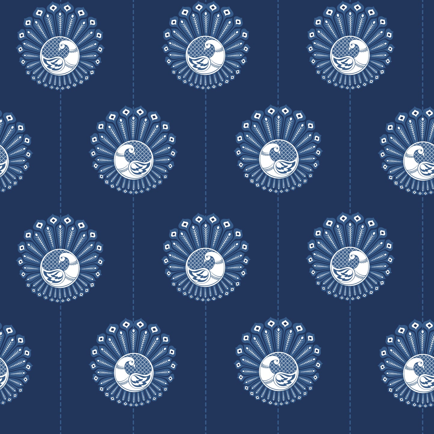 Charming Peacock Wallpaper